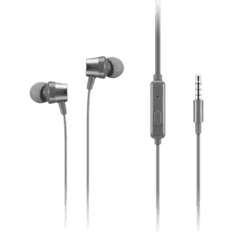 Lenovo 110 Analog In Ear Headphone | Grey