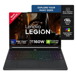 Lenovo Legion 5 AI Gaming Laptop | Intel Core Ultra 7 356H | 16GB | 512GB | Eclipse Black | 83RW004JIN