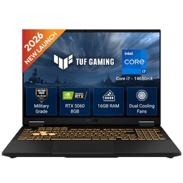 Asus TUF F16 Gaming Laptop | Intel Core i7 14650HX | 16 GB | 1 TB | Windows 11 Home | Jaeger Gray | FX608JMI-TU251WS
