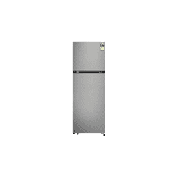 LG Double Door Refrigerator | Smart Inverter Compressor | 251 L | 2 Star | Shiny Steel | GLT2526WWPZ