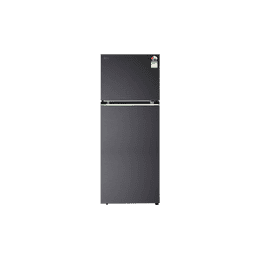 LG Double Door Refrigerator | WiFi Convertible | 380 L | 2 Star | Matte Black | GLT3826SNMC