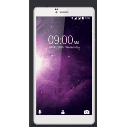 Lava Magnum X1 | 16 GB 6.98 inch with Wi-Fi+4G Tablet | White
