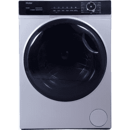 Haier Washing Machine | HW75-IM12929CS3 | 7.5 kg | Fully Automatic Front Load with In-built Heater | Silver