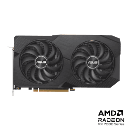 ASUS Dual Radeon RX 7600 OC Edition 8GB GDDR6
