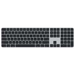Apple Rechargeable Bluetooth Wireless Keyboard with Number Pad | Touch ID | Black
