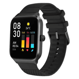Noise ColorFit Canvas Smartwatch | Bluetooth Calling | Jet Black Strap