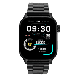 FIRE BOLTT RISE LUXE BSW204 BLACK METAL | SMART WATCH