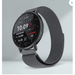 Fire-Boltt Destiny 1.39'' Stainless Steel Luxury Smartwatch | Metal Body | Bluetooth Calling Smartwatch | Black