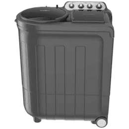 Whirlpool Turbo Dry Semi-Automatic Top Loading Washing Machine | 7.5 Kg | 5 Star | Grey Dazzle | 30233 ACE