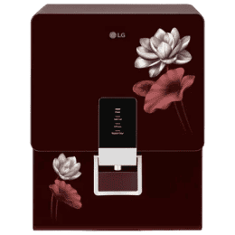 LG | WW156RPTC | 8L RO + UV | Water Purifier with Stainless Steel Tank | Crimson Red