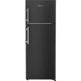 LIEBHERR Double Door Refrigerator | 269 Litres  | 2 Star | Central Power Cooling | Black Steel | TCLbsB 2711