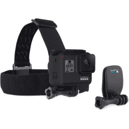 GO PRO HEADSTRAP AND QUICK CLIP BALCK ACHOM-001