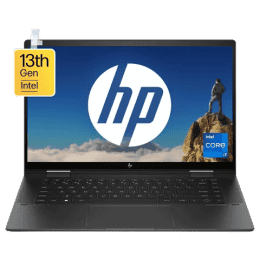 HP Envy x360 15 | Intel Core i7 13th Gen 1355U| 16 GB  | 1 TB SSD | NVIDIA GeForce RTX 3050  |  Nightfall Black |15-FE0014TX