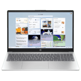 HP 15 Laptop | Intel Core i5-12th Gen 1235U | 8GB | 512 GB SSD | Silver | 15-FD0070TU