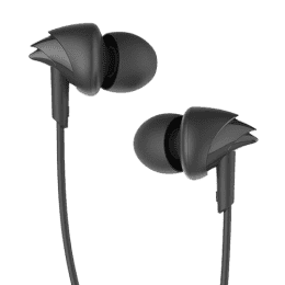 boAt Bassheads 100 Wired Earphone | Super Extra Bass | Black