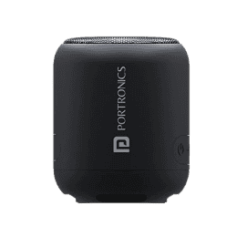 Portronics Sound Drum 1 TWS Portable Bluetooth Speaker | 10 W | Black