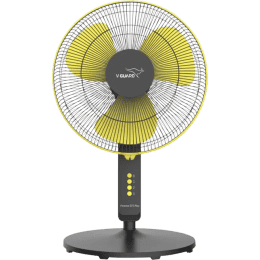 V-Guard FINESTA STS PLUS 16 400 mm 3 Blade Pedestal Fan  | Yellow Black