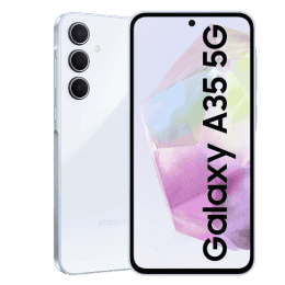 Samsung  Galaxy A35 5G | 8 GB |256 GB | Awesome Iceblue | SM-A356ELBKINS