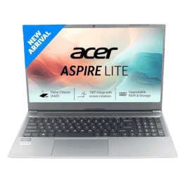 Acer Aspire Lite Laptop | Intel Core i3 | 13th Gen | 1305U | 8 GB | 512 GB  | Steel Gray | UN 34ESI 005