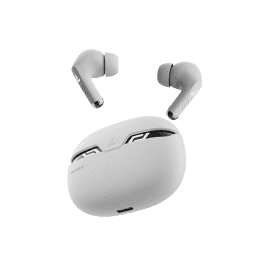 boAt Immortal 101 TWS Earbuds | 30 HRS Playtime Blazing LEDs | White Sabre