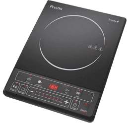 Preethi Trendy Plus 116 Induction Cooktop | 1600 W | Black