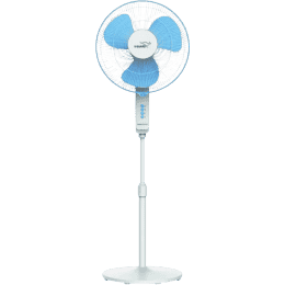 V-Guard Finesta STS Plus Pedestal cum Table Fan | 3 Blade | 400 mm | White Blue