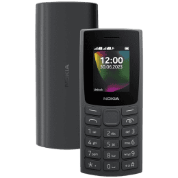 Nokia 106 Dual Sim, Keypad Phone | Charcoal