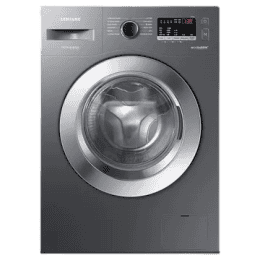 SAMSUNG Inverter Fully Automatic Front Load Washing Machine | 7 kg | 5 Star | Inox Grey | WW70R22EK0X