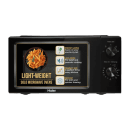 Haier Solo Microwave Oven | 19 L | Black | HIL1901MBPB