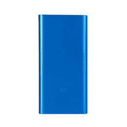 MI 10000mAh 3i Lithium Polymer Power Bank |  Dual Input(Micro-USB and Type C) and Output Ports 18W Fast Charging  | Metallic Blue |