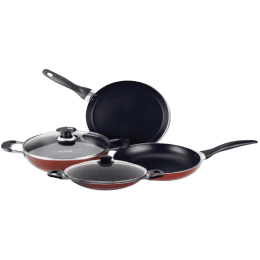 Nolta Popular Non Stick Coated Cookware Set | 6 Pcs