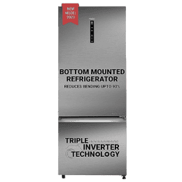 Haier Frost Free Double Door Bottom Mount Convertible Refrigerator | Magic Convertible Inverter | 2 Star | 445 L | HRB-4952BIS-P