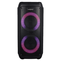 Salpido Waves 303 Portable Bluetooth Party Speaker | Portable Bluetooth RGB Subwoofer | 80 W | Black