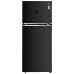 LG Double Door Refrigerator | GL-T422VESX  | 423 L/3 Star | Ebony Sheen
