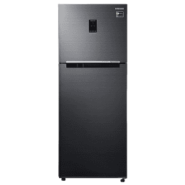 Samsung 363L 2 Star | Inverter Frost-Free Convertible 5 In 1 Double Door Refrigerator | RT39C5532BS/HL | Black Inox