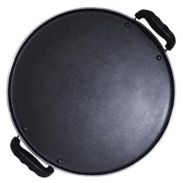Blueberrys BPT32 32cm Nonstick Dosa, Roti, Chapati, Pathiri Tawa 4mm Large Round Aluminium Body | Black