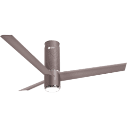 Orient Electric Aeroslim BLDC motor Smart Ceiling Fan with IOT | 1200mm | Remote & Under light | Champagne Brown
