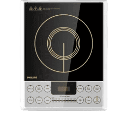 PHILIPS HD Induction Cooktop Jog Dial | Silver Black | 4929/01