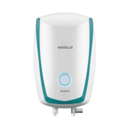 Havells Instanio 1-Litre Instant Geyser | White, Blue