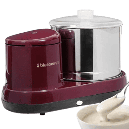 Blueberrys Tabletop Wet Grinder | 150W | 2 L | Cherry Red