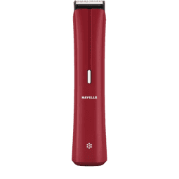 HAVELLS Trimmer | 90 min Runtime | 12 Length | Red | BT6111
