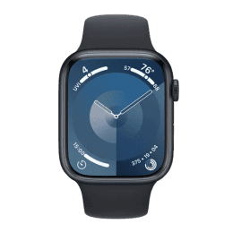 Apple Watch Series 9 with Midnight Sport Band | 45mm | Retina LTPO OLED Display | Midnight