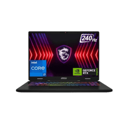 MSI Crosshair 16 HX Gaming Laptop | Intel Core i7 14th Gen 14700HX | 16 GB | 1 TB SSD | 8 GB Graphics NVIDIA GeForce RTX 4060 | Cosmos Gray | D14VFKG 206IN