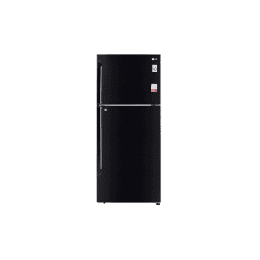 LG 437 L Frost Free Double Door 3 Star Convertible Refrigerator | Ebony Sheen | GL-T432AESY