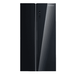 Kelvinator 584L Side By Side Refrigerator | KRS-A600BKG | Black