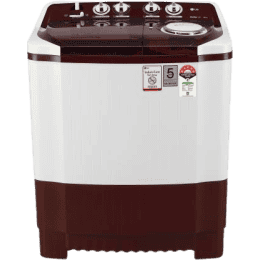 LG Semi Automatic Top Loading Washing Machine | 8 Kg | Burgundy | P8035SRAZ