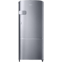 SAMSUNG 192 L Direct Cool Single Door 2 Star Refrigerator | RR20A1Y1BS8/H | Elegant Inox