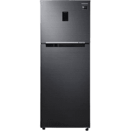 SAMSUNG 394 L Frost Free Double Door 3 Star Refrigerator | RT39R553EBS/TL | Black