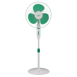 V-Guard Finesta STS NEO II Pedestal Fan | 400MM | WHITE & GREEN