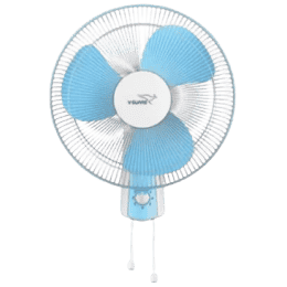 V-Guard Finesta STD Plus 16 | 3 Blade Wall Fan 400 mm | White / Blue